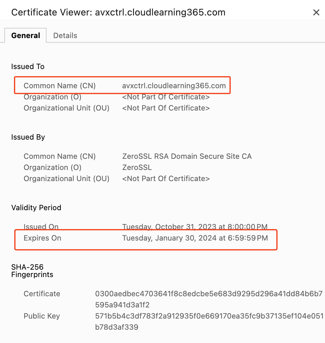 Request Renew SSL Certificate For Aviatrix Controller CoPilot Request renew ssl certificate for aviatrix controller copilot